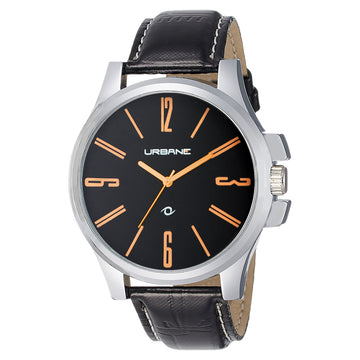 Maxima URBANE Men Black Dial Analogue Watch - U-40740LAGI